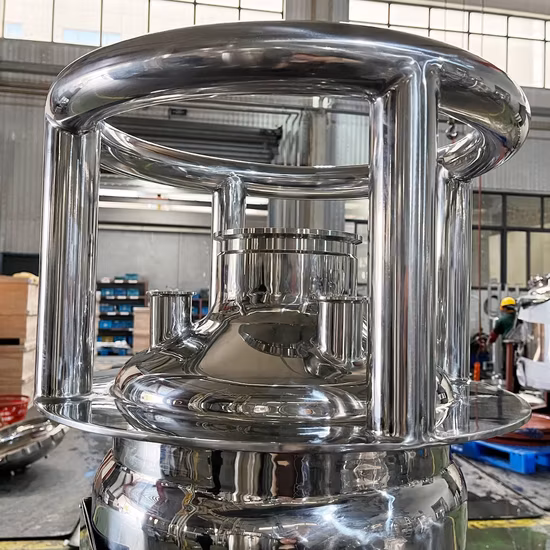 サニタリー 200 ポンド閉ループ抽出器ダブルジャケット回復溶媒油水化学貯蔵タンク