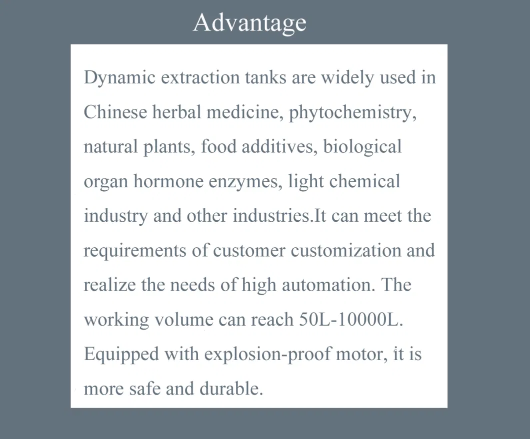 Joston Double Jacket Dynamic Hemp Solvent Percolator Extractor Extract Extraction Tank